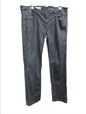 AG Adriano Goldschmied Stevie" Slim Straight jeans SZ.32R DARK BLUE